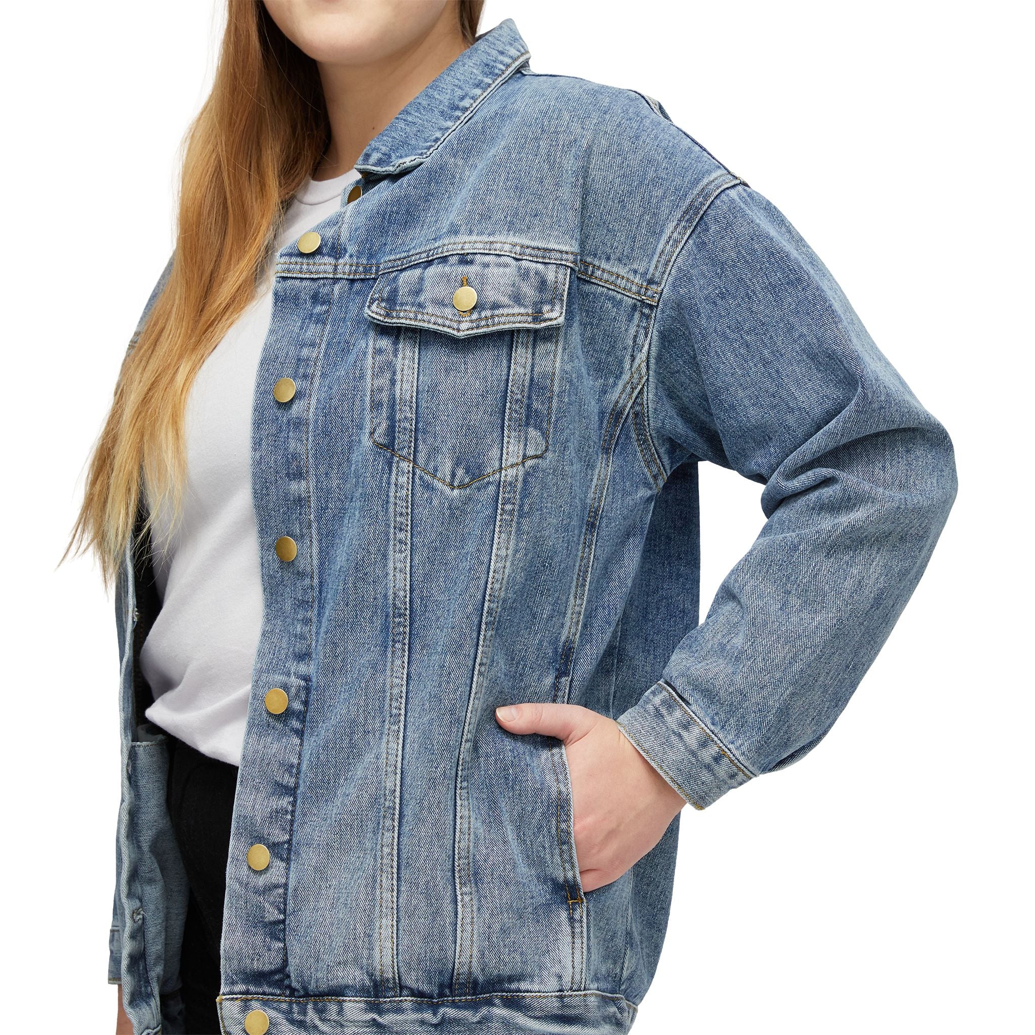 Minimalist Bees Denim Jacket