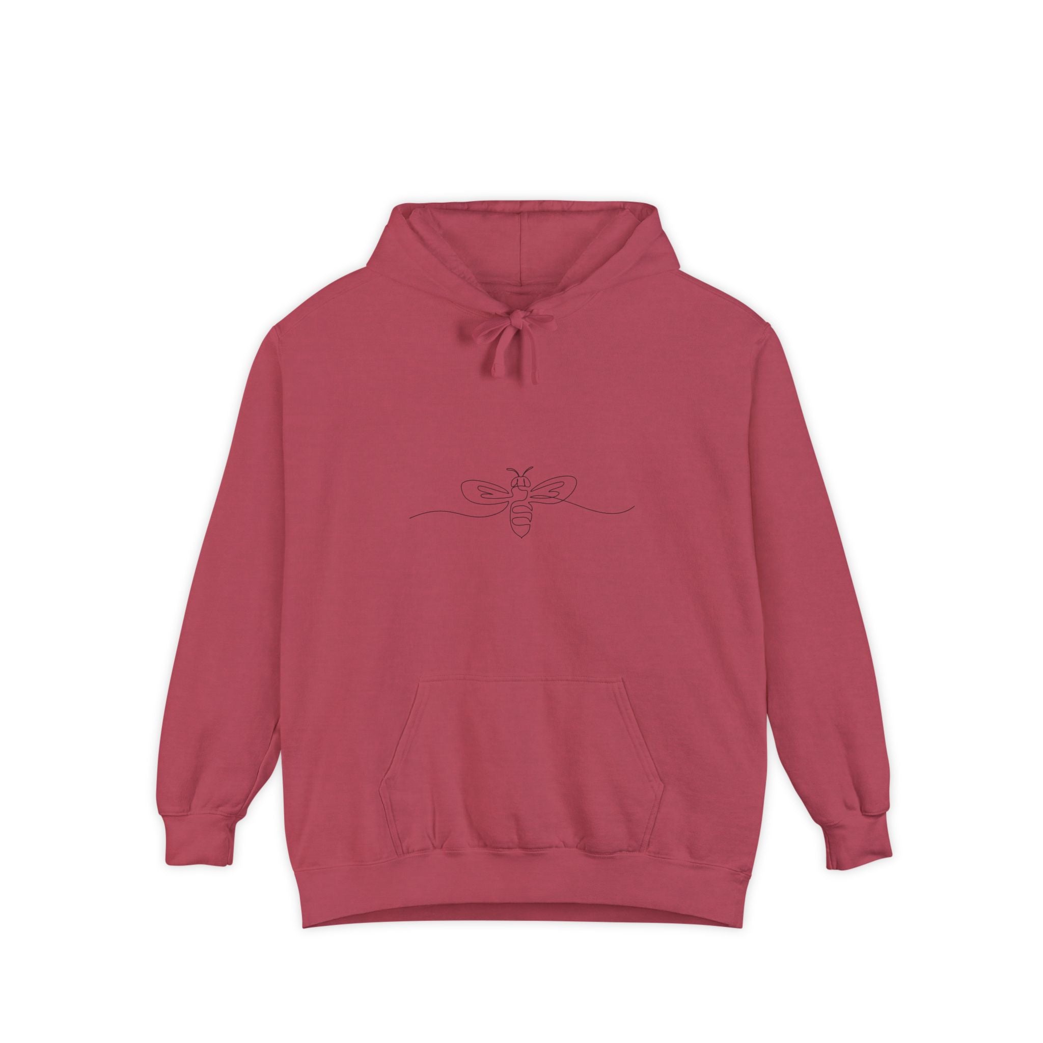 Cozy Unisex Hoodie-Minimalist Bee Design