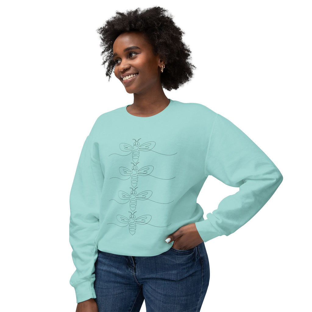 Minimalist Bee-Lightweight Crewneck Sweatshirt