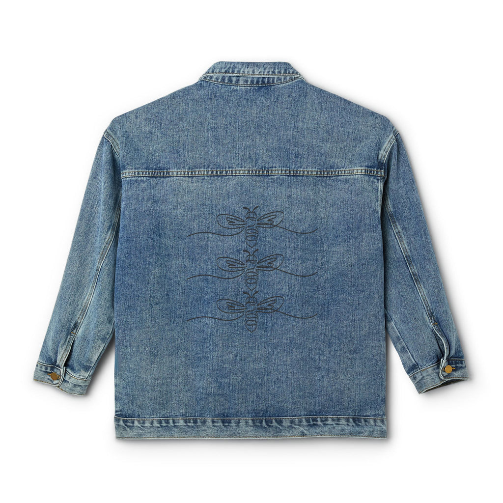 Minimalist Bees Denim Jacket