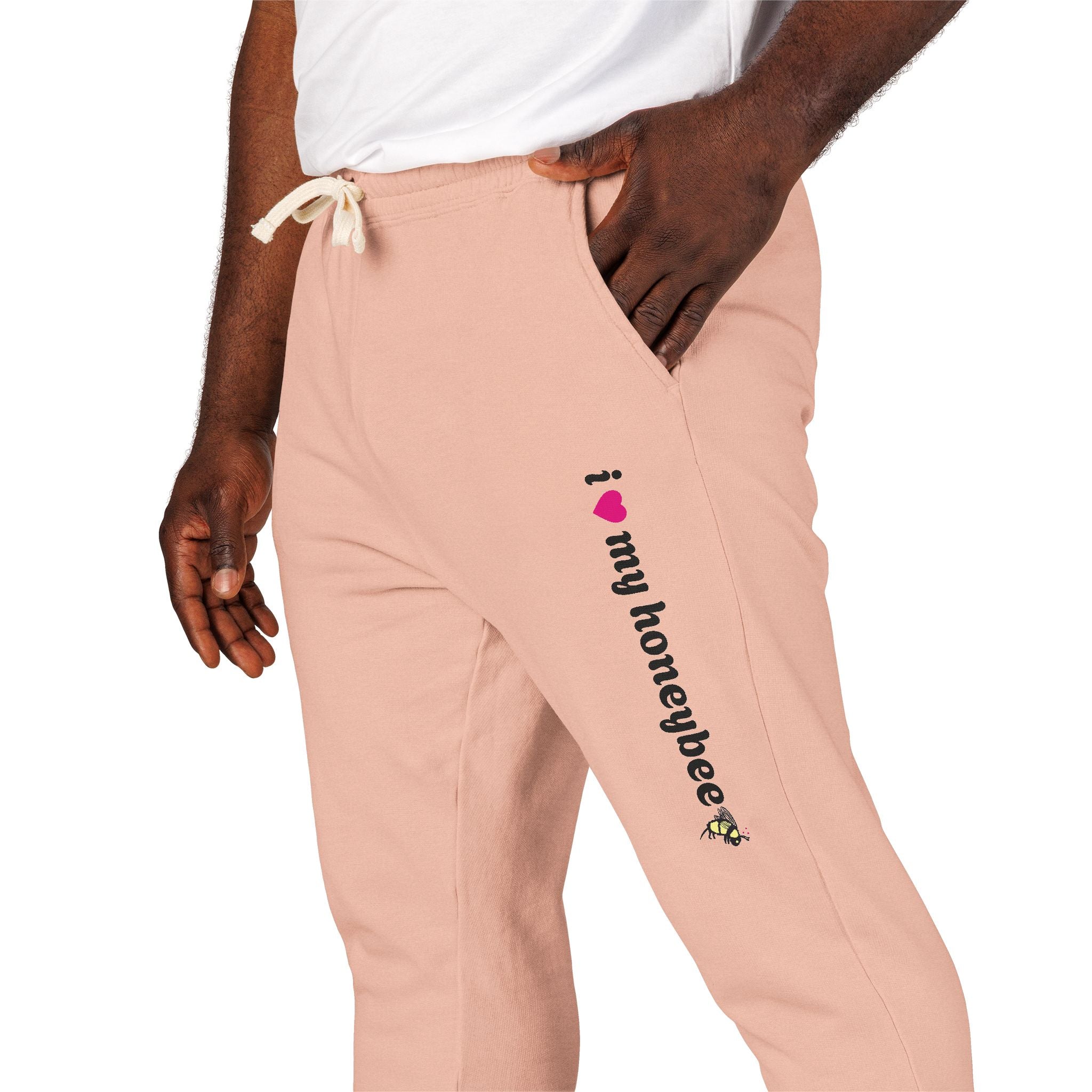 Cozy Fleece Sweatpants*I Love My Honeybee*