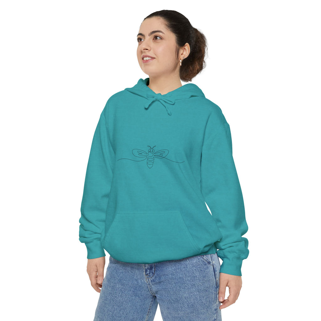 Cozy Unisex Hoodie-Minimalist Bee Design