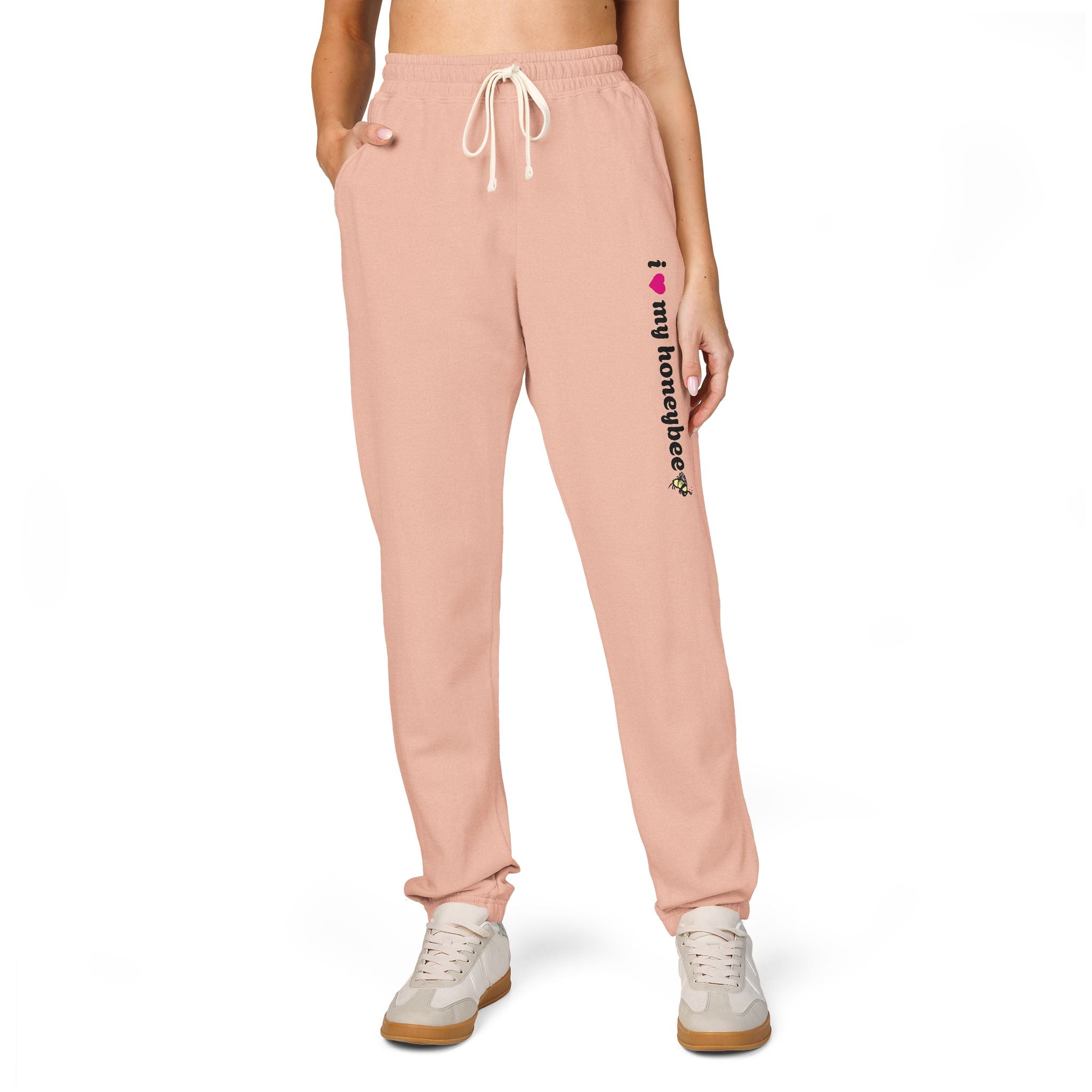 Cozy Fleece Sweatpants*I Love My Honeybee*
