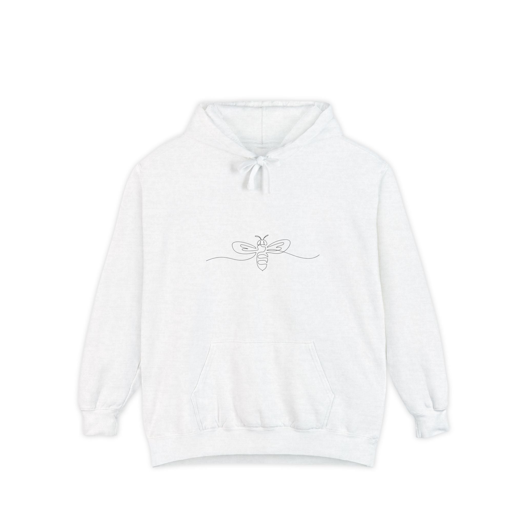 Cozy Unisex Hoodie-Minimalist Bee Design