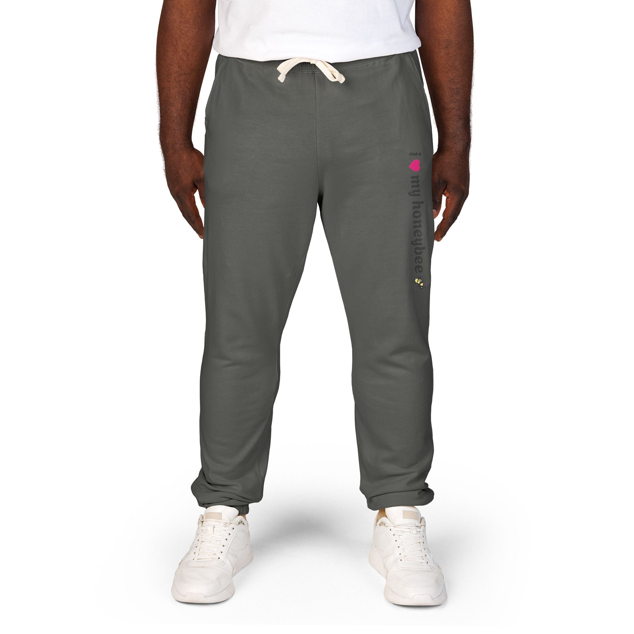 Cozy Fleece Sweatpants*I Love My Honeybee*