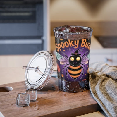 Spooky Buzz Acrylic Cup | Halloween Tumbler