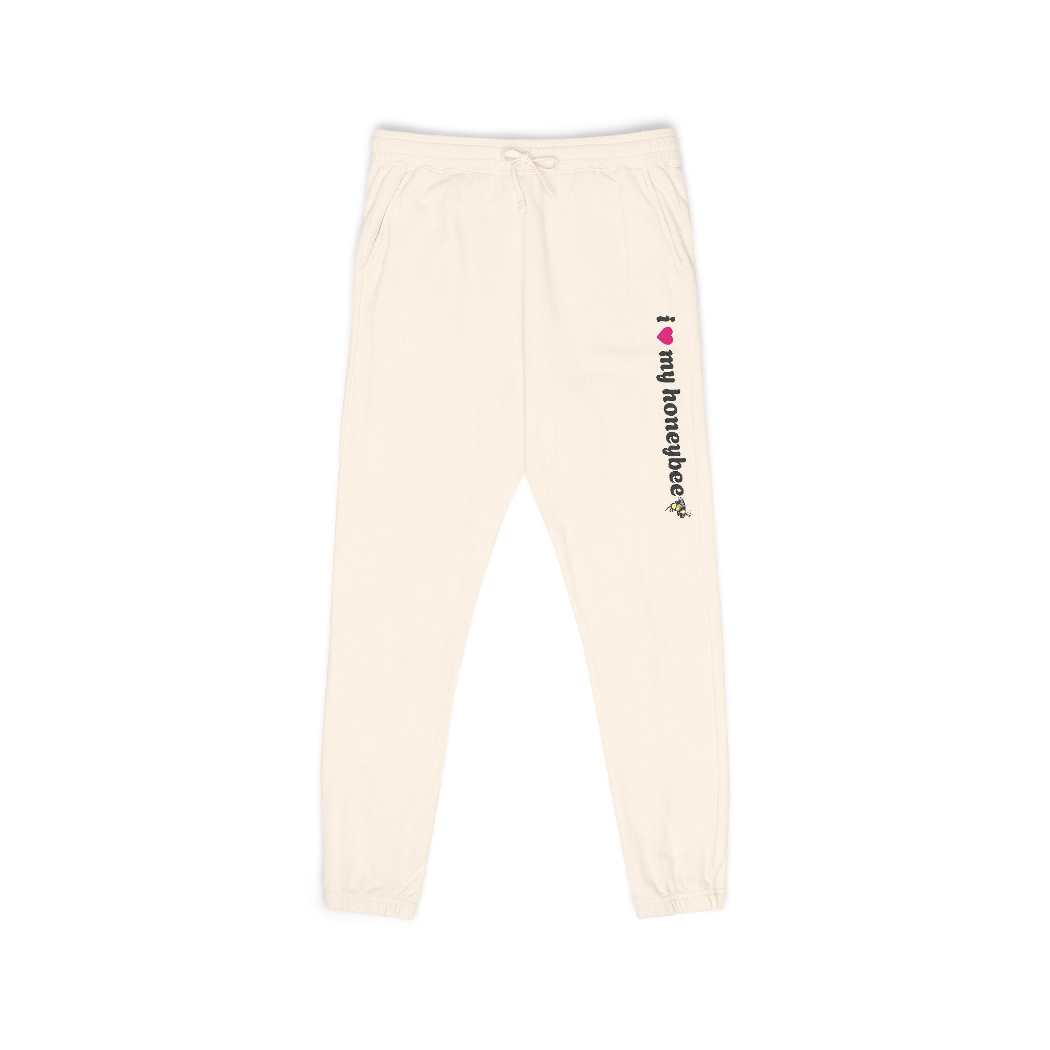 Cozy Fleece Sweatpants*I Love My Honeybee*