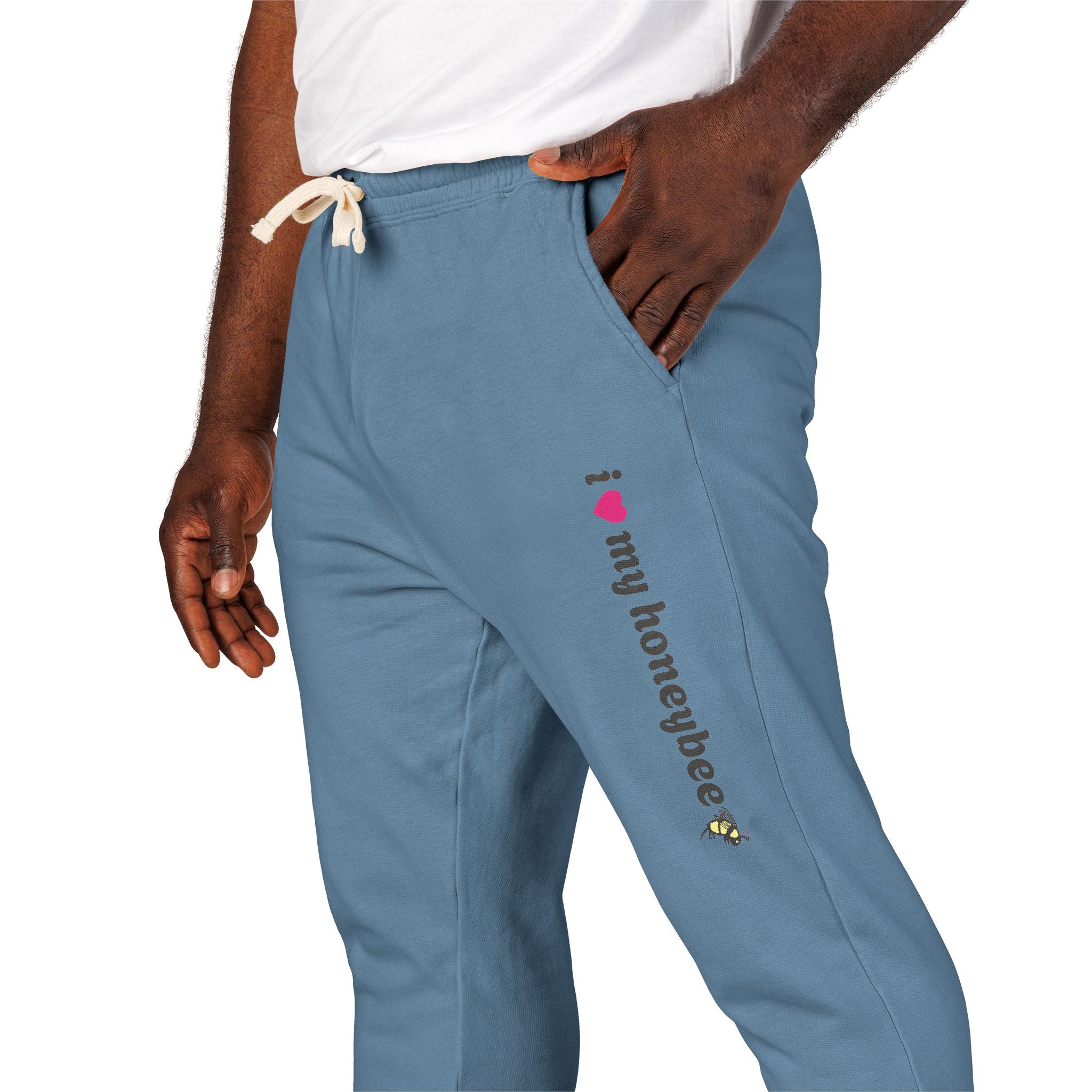 Cozy Fleece Sweatpants*I Love My Honeybee*