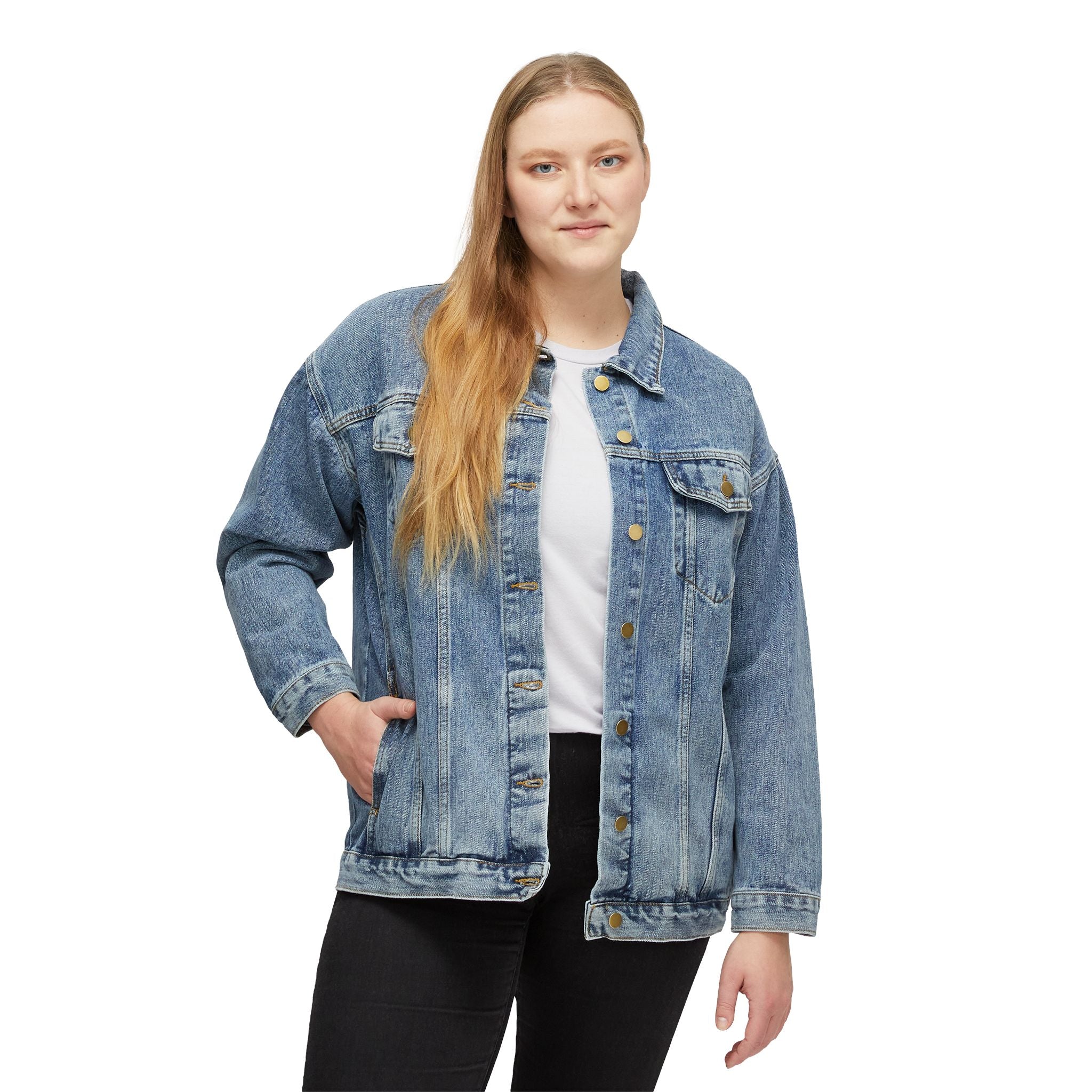 Minimalist Bees Denim Jacket