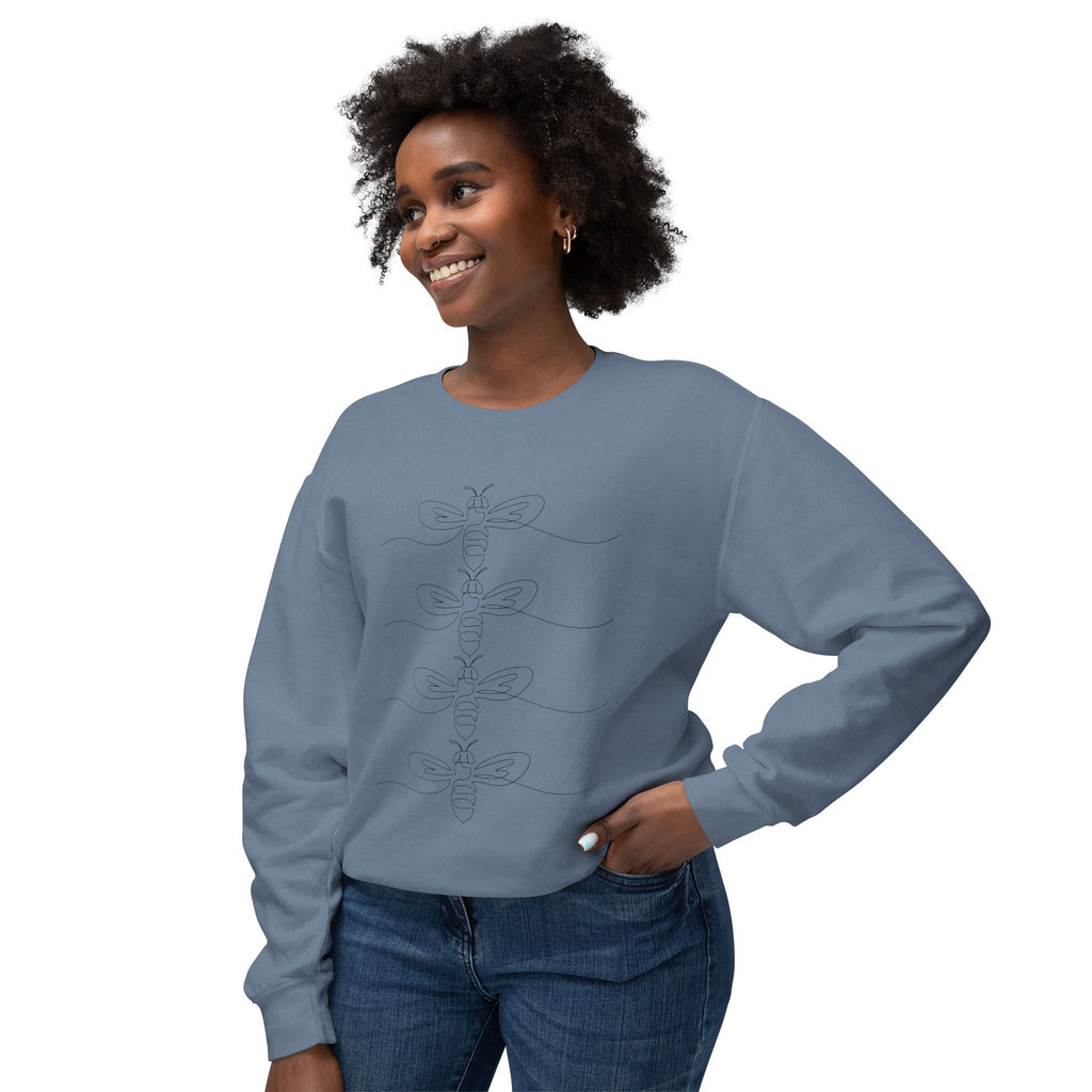 Minimalist Bee-Lightweight Crewneck Sweatshirt